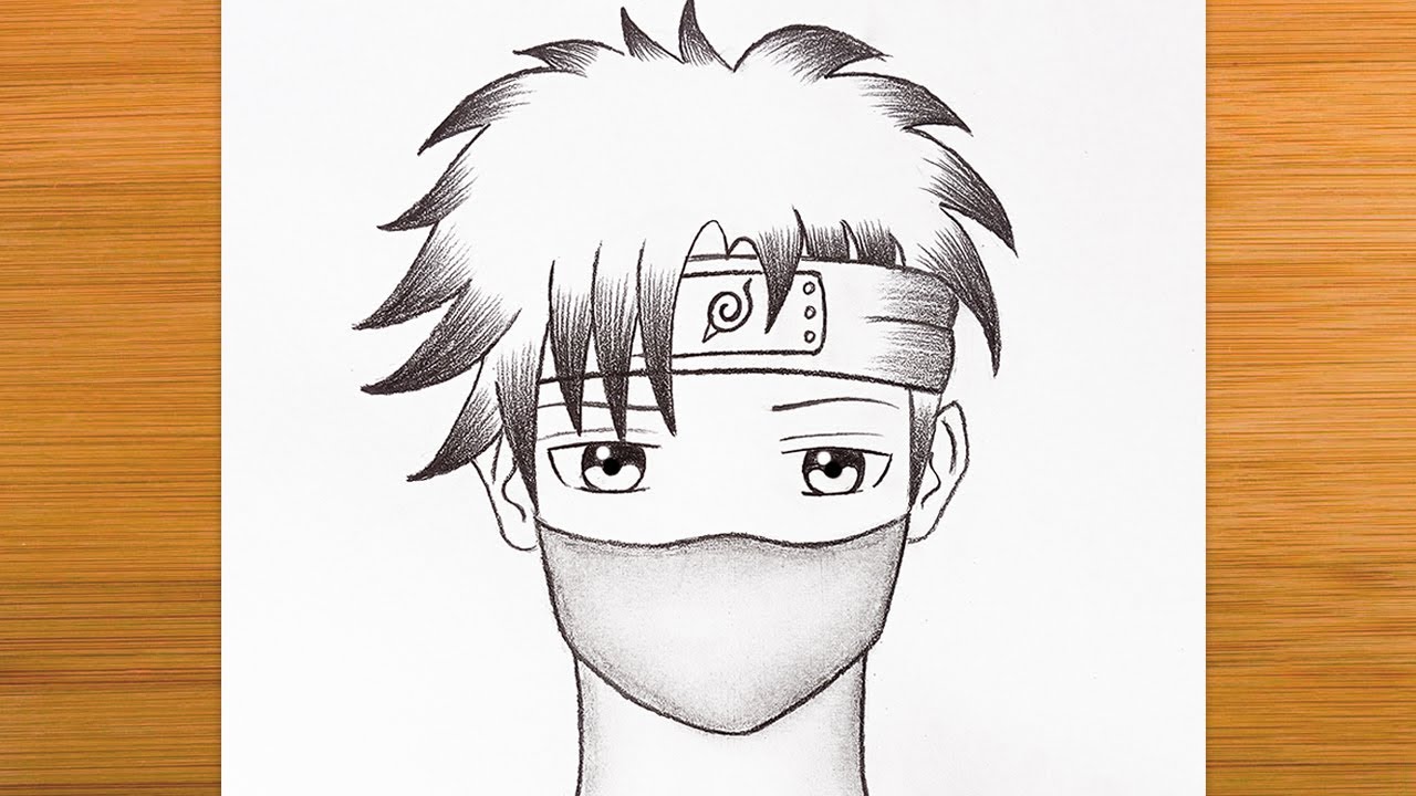 How to draw anime step by step | Easy Anime drawing | Anime drawing for beginners