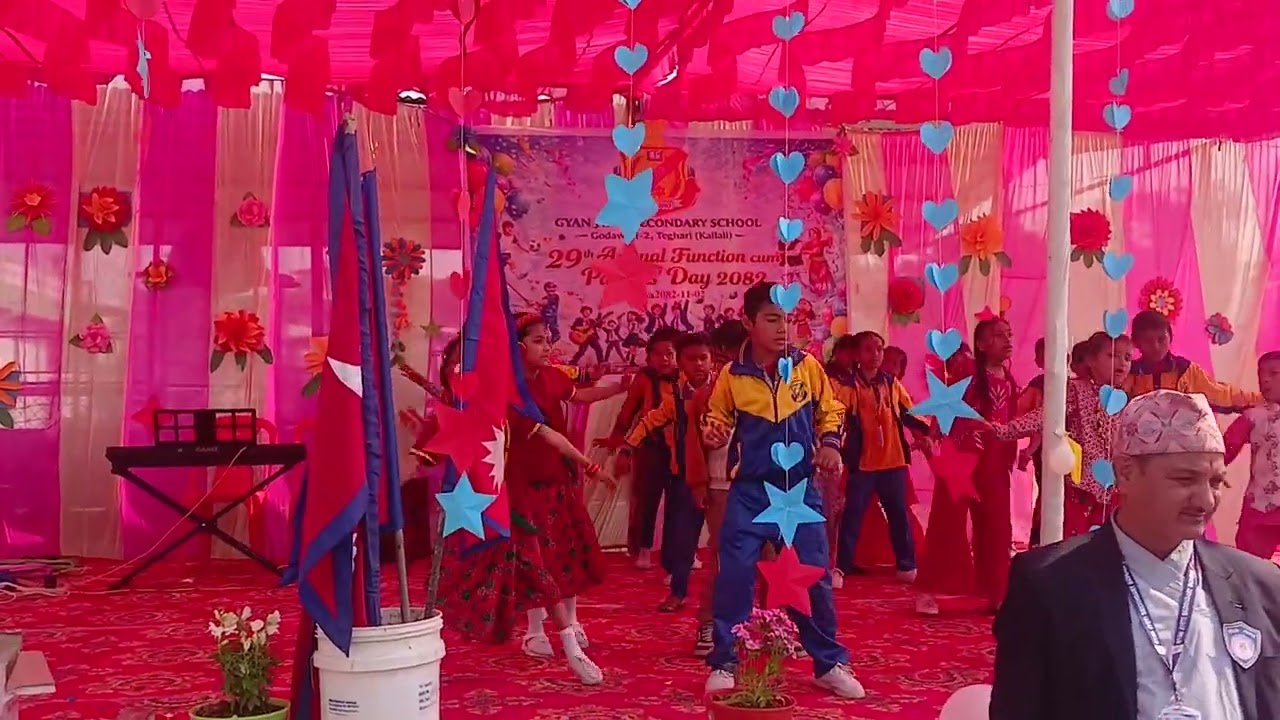 Banki chari k bhanchhe Dc: Himanshu Bohara Gyan jyoti secondary School Annual Function 2082