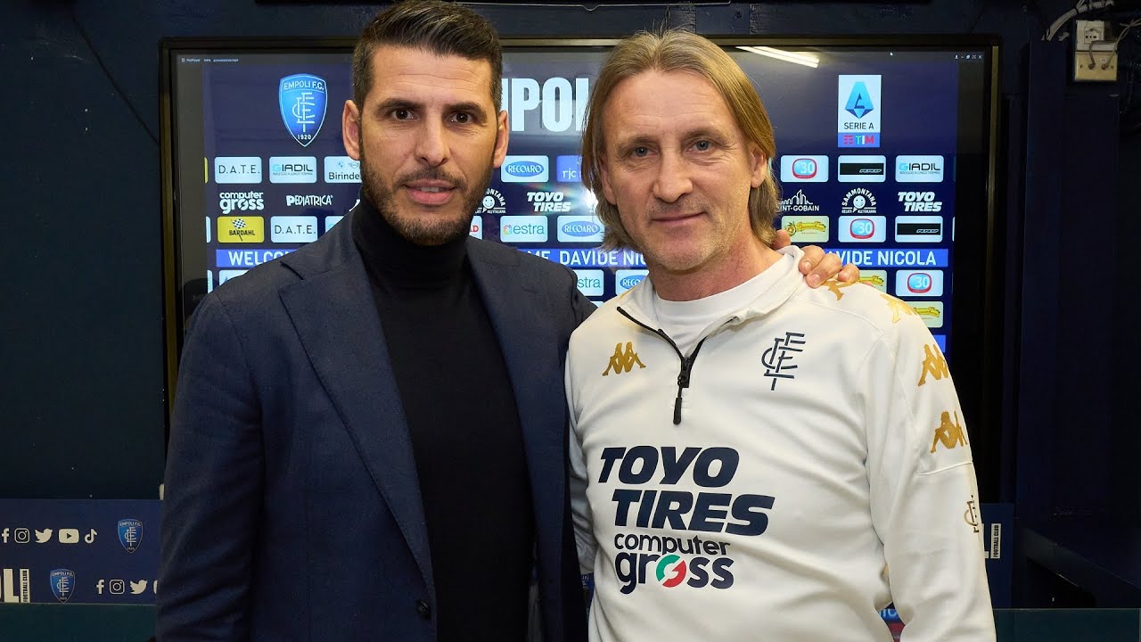 La presentazione di mister Davide Nicola e le parole del tecnico azzurro prima di Empoli-Monza