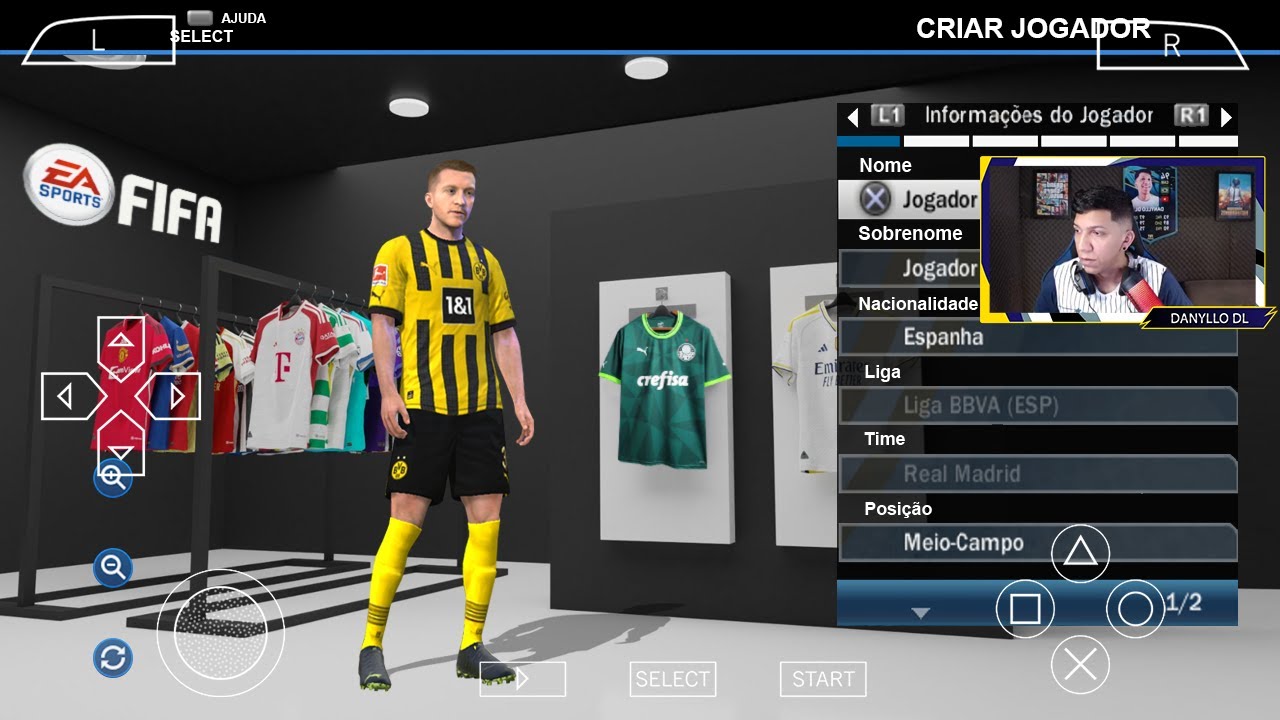 FIFA COM RUMO AO ESTRELATO E MODO CARREIRA NARRAÇÃO BRASILEIRA (ANDROID, PS2, PSP)