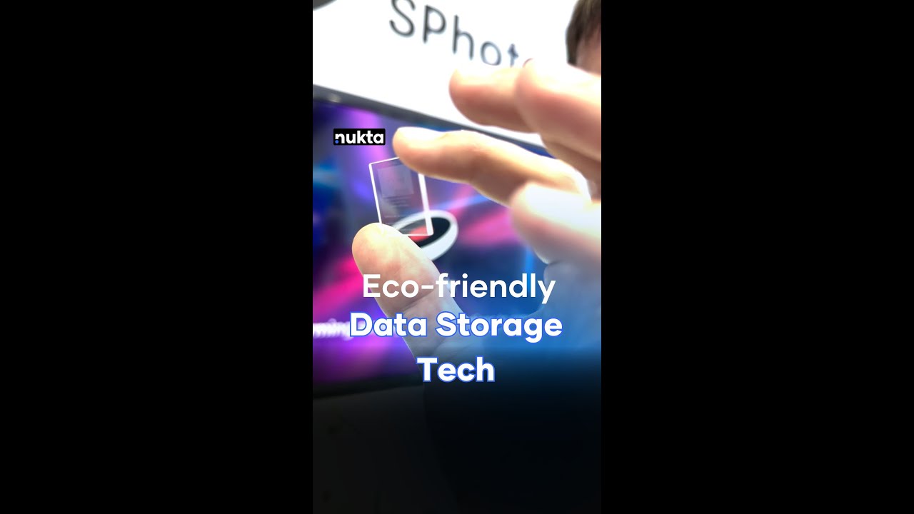 Zero-carbon data storage in 5D memory glass?