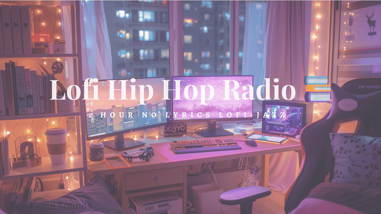 [No Ads] Lofi Hip Hop Radio 🌙 1 Hour No Lyrics Chill Beats to Study/Work