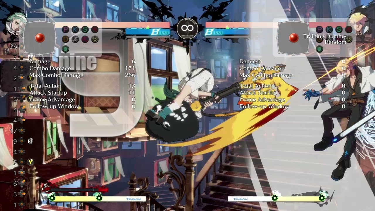 Aba Crossup j.HS Combo
