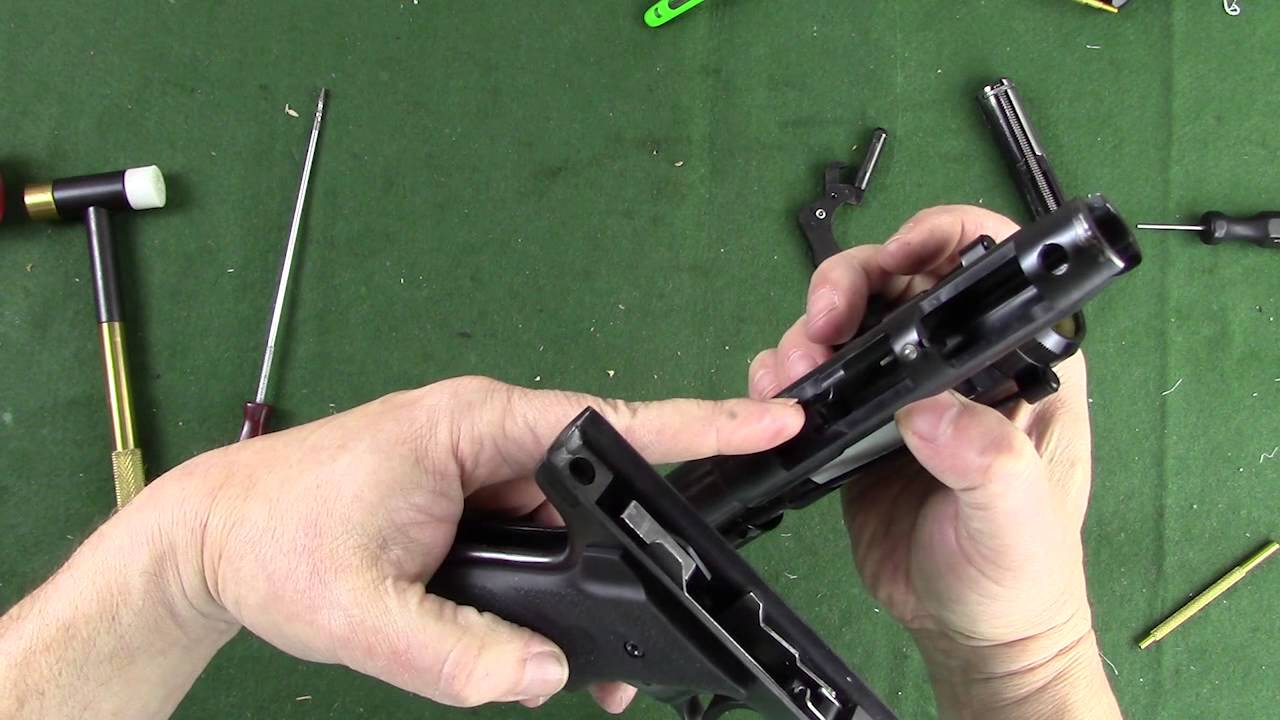 Ruger MKIII disassembly and reassembly