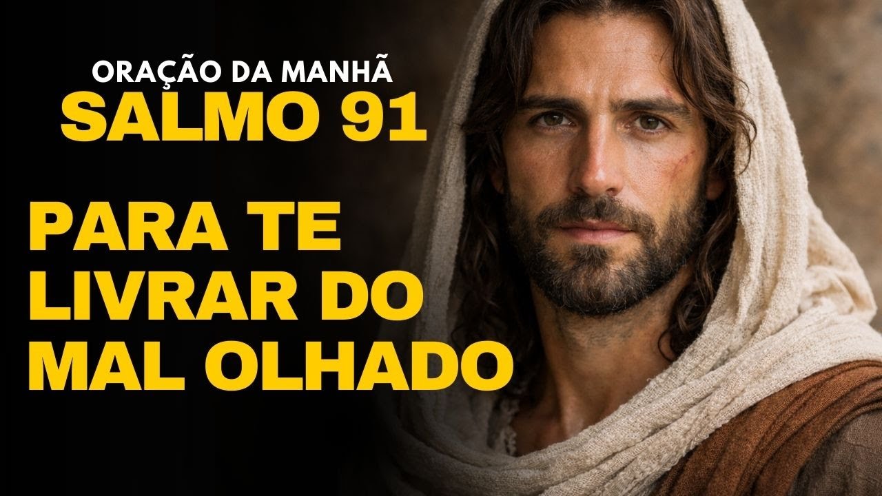 SALMO 91: ORAÇÃO PODEROSA PARA TE LIVRAR DO MAL OLHADO - ORAÇÃO DA MANHÃ DE HOJE