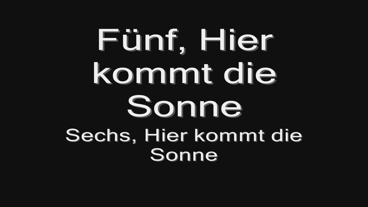 Rammstein - Sonne (lyrics) HD