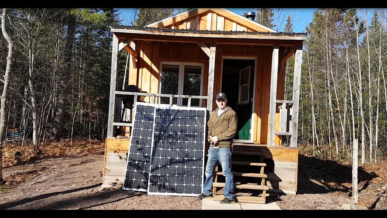 BIG solar upgrade for the cabin!