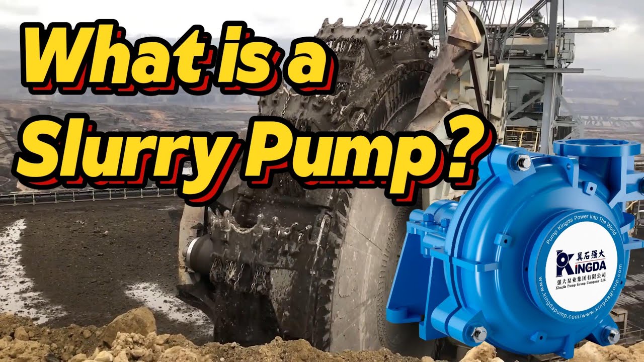 WHAT is a SLURRY PUMP?  WHERE it is used?