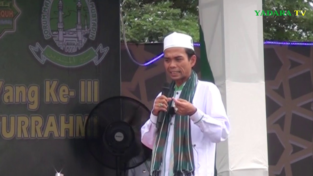 KESESATAN PAHAM MUJASSIMAH DAN MU'TAZILAH - USTADZ ABDUL SOMAD