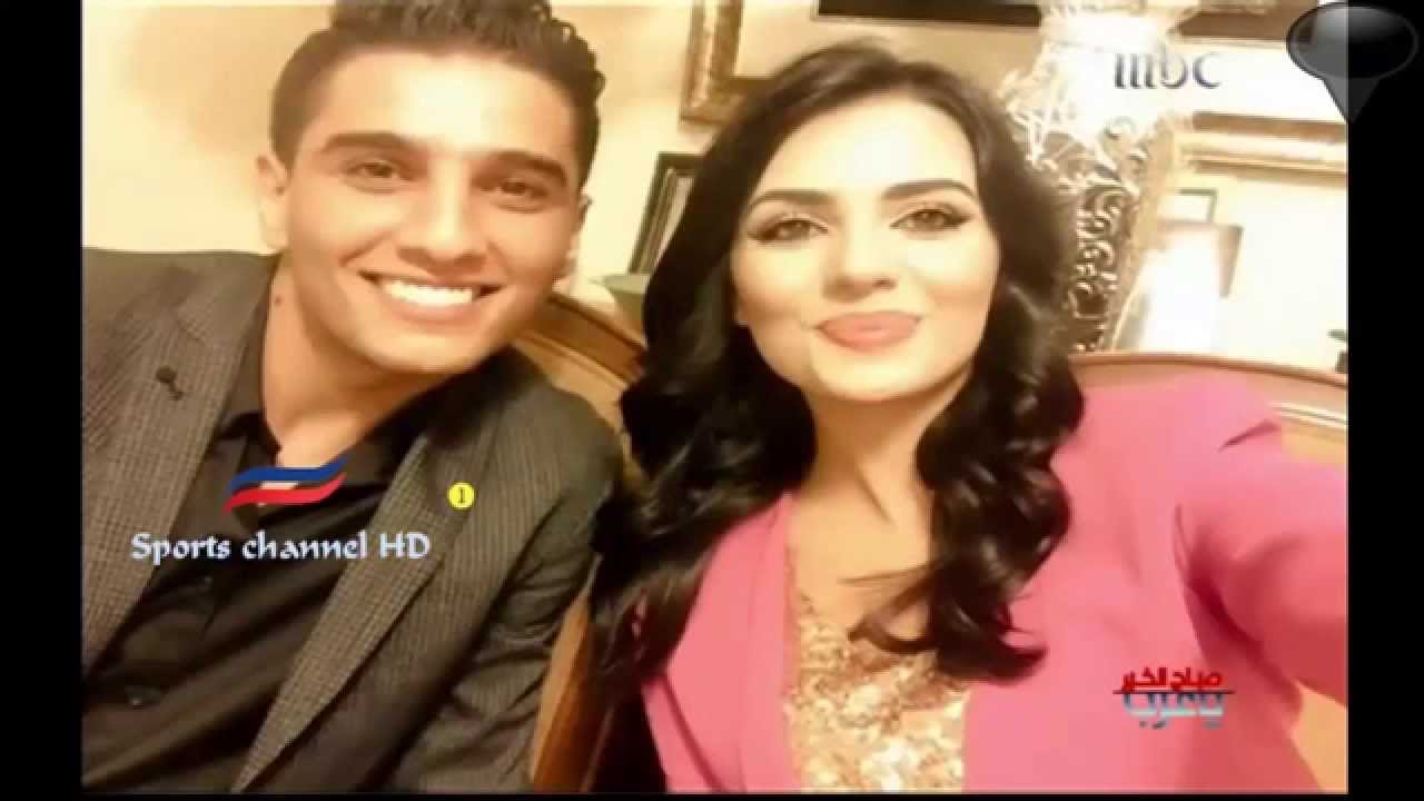 شاهد مقابلة مع محمد عساف وخطيبته جديد 2015
