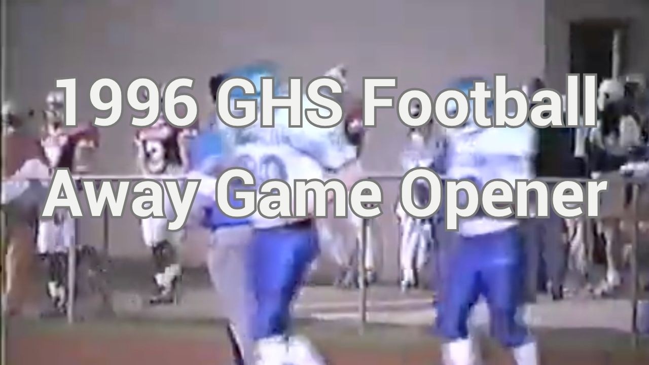 1996 Football Players, Cheerleaders, and Georgettes at Unknown Football Game
