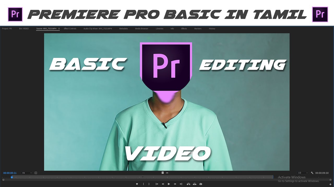 Adobe Premiere Pro Tutorial in Tamil 2022 || Video Editing Basic in Tamil For Beginners || VR Studio