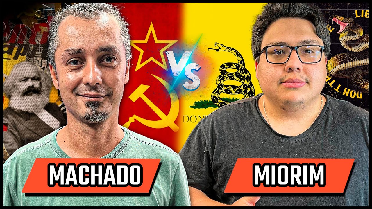 GUSTAVO MACHADO X MIORIM - DEBATE COMUNISTA x ANCAP - PODCAST 3 IRMÃOS #701