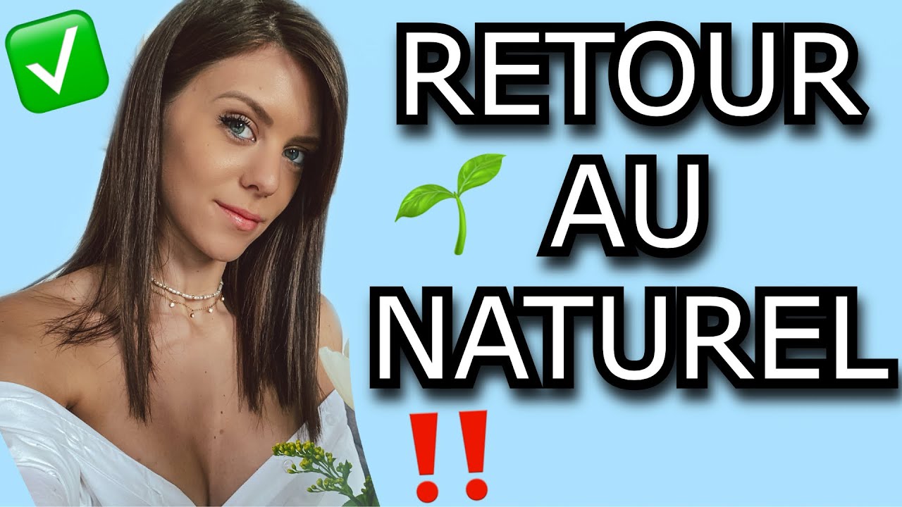 RETOUR AUX CHEVEUX NATURELS (Blond fonc&eacute; Cendr&eacute;) ✅ [VLOG]