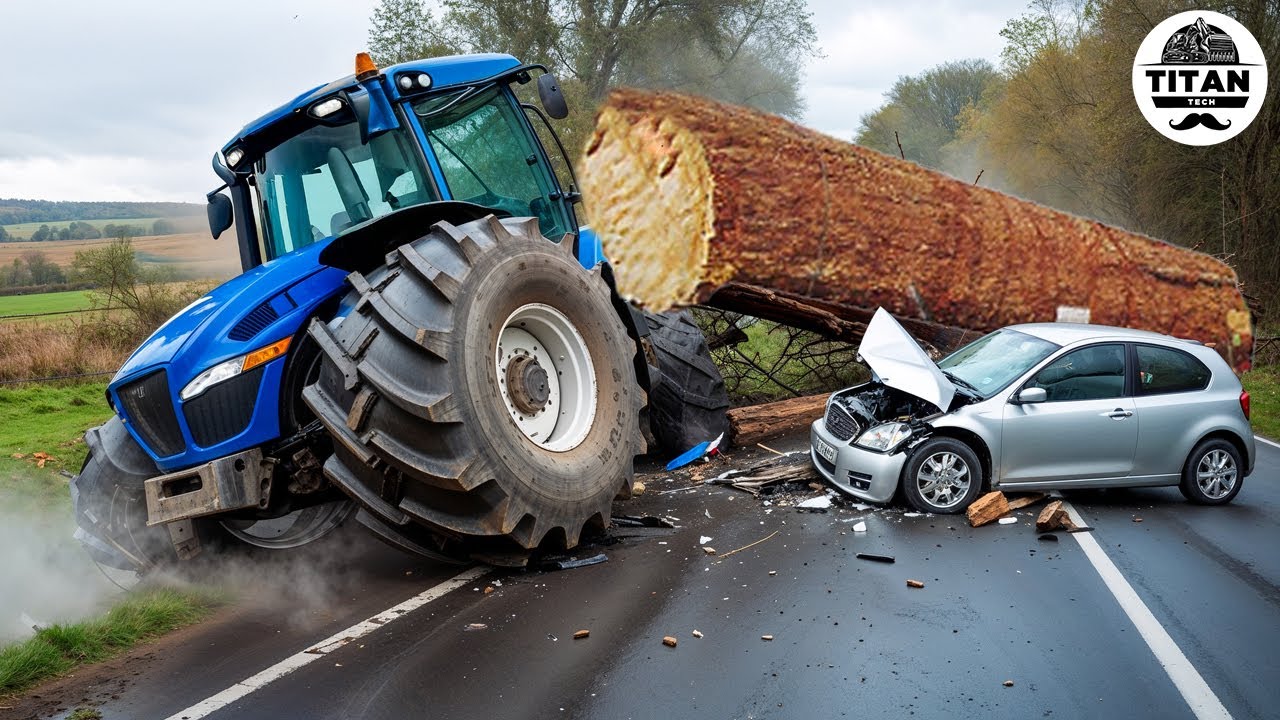 Dangerous Idiots Fastest Truck & Heavy Equipment Fails | Extreme Oversized Truck Transport #1