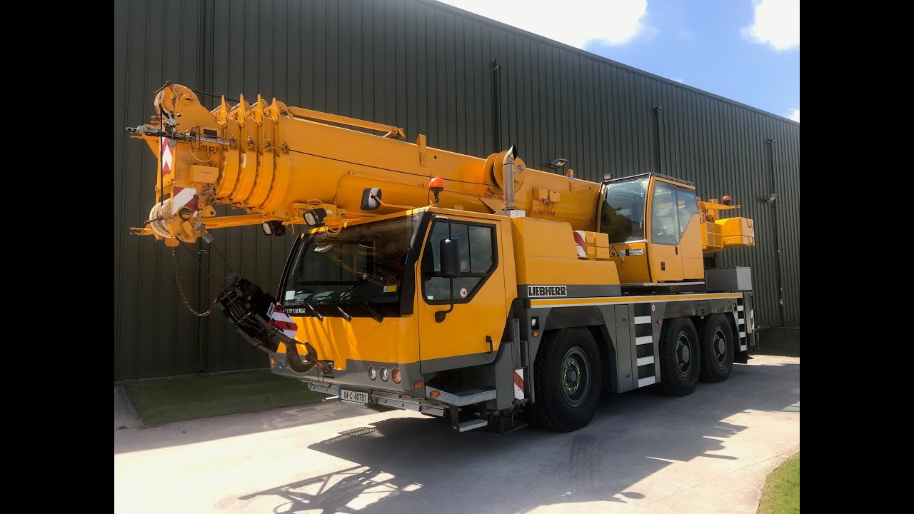 SOLD - 2004 LIEBHERR LTM1055-3.1 - Double Winch - Like New ! - for Sale at Rivertek Services Ltd
