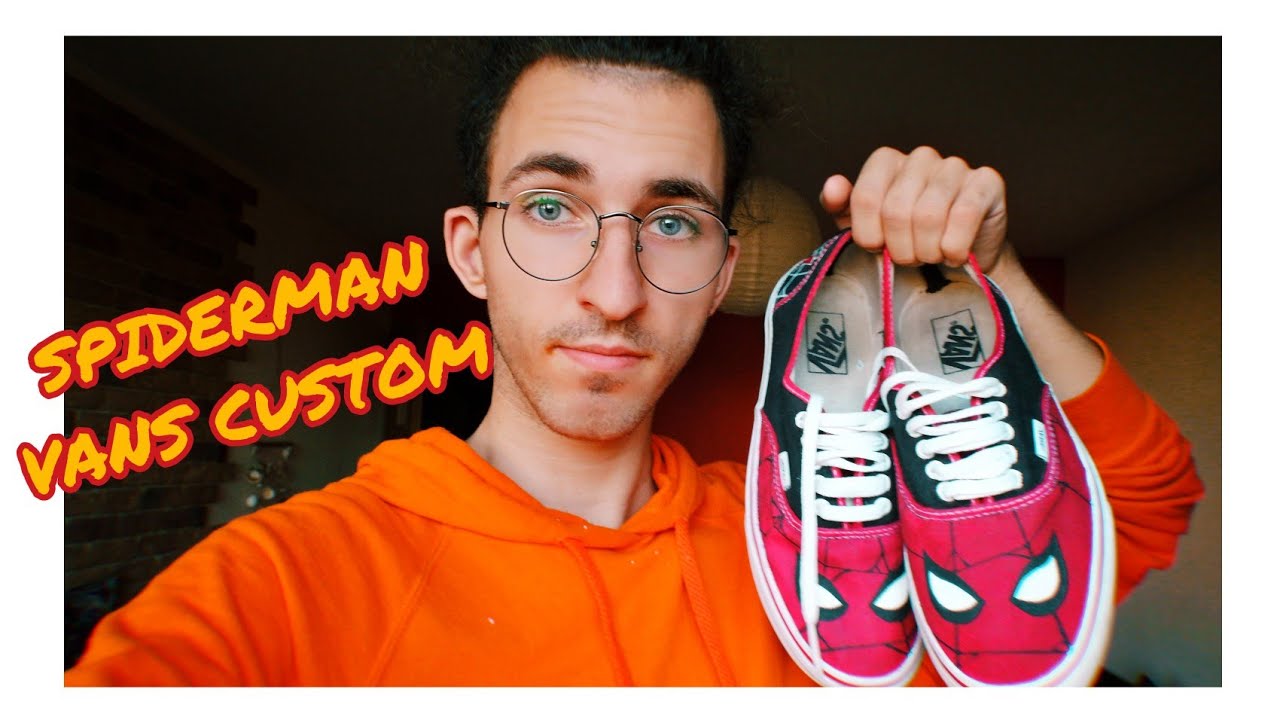 JAK CUSTOMIZOWAĆ? | SPIDERMAN VANS CUSTOM