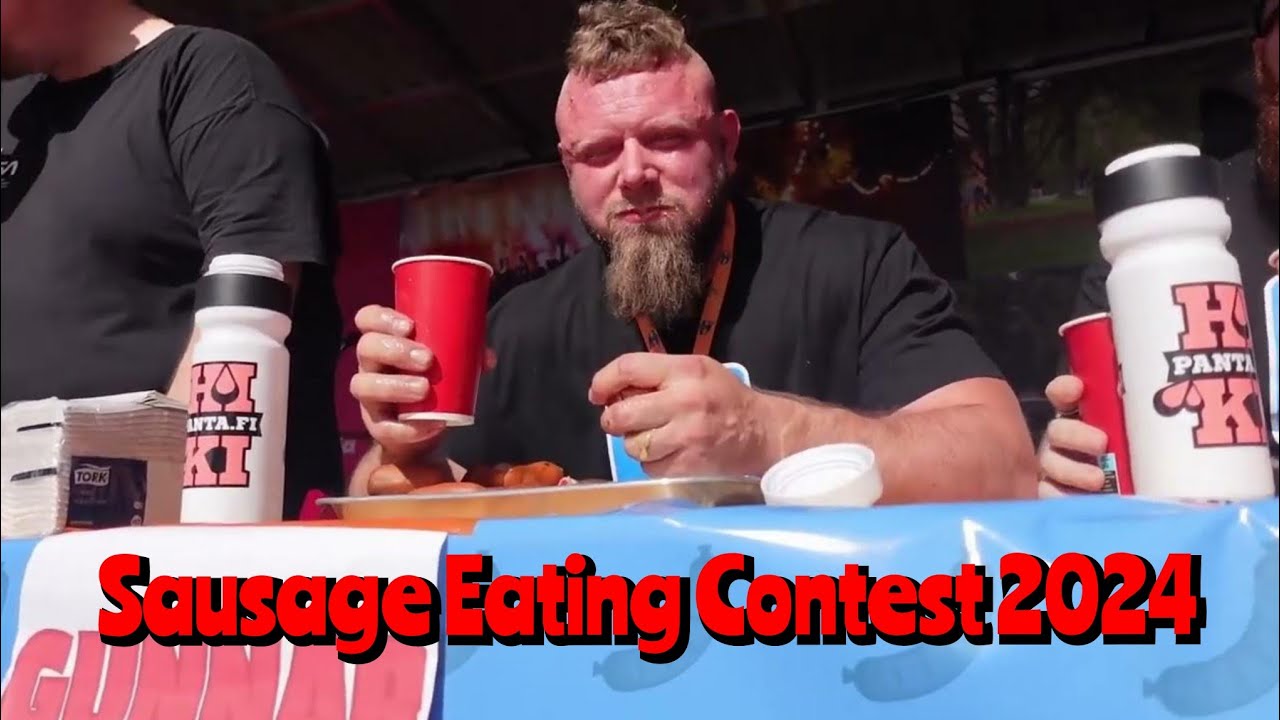 Lärvinen Lerssi Sausage Eating Contest 2024