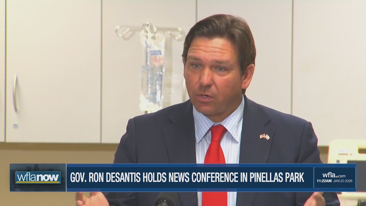DeSantis discusses how Florida is combating nursing shortage