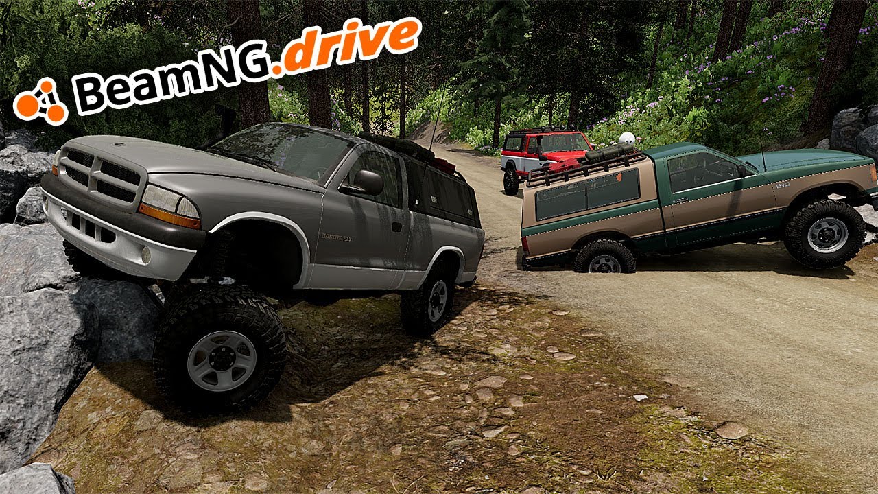 CHEAP OFFROAD TRUCK CHALLENGE! - BeamNG.drive MP