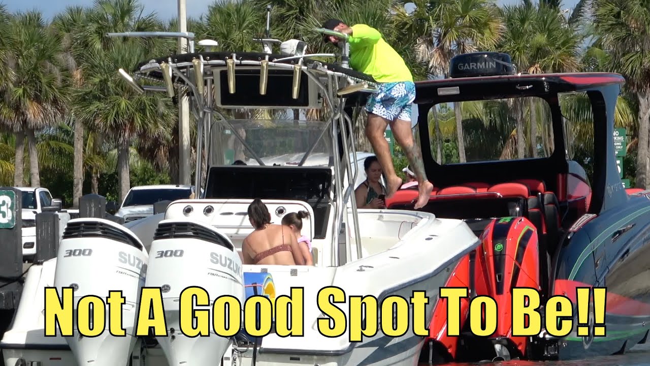 Not A Good Spot To Be!! | Miami Boat Ramps
