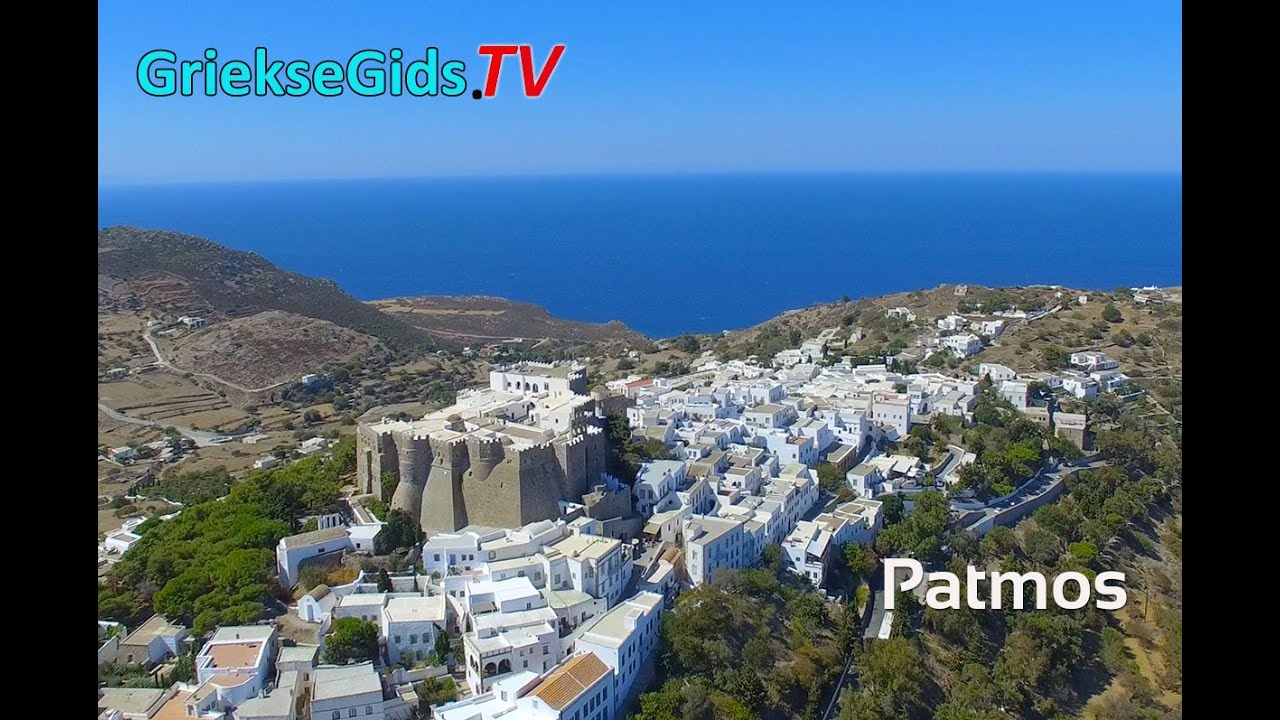 Luchtvideo Patmos - De Griekse Gids