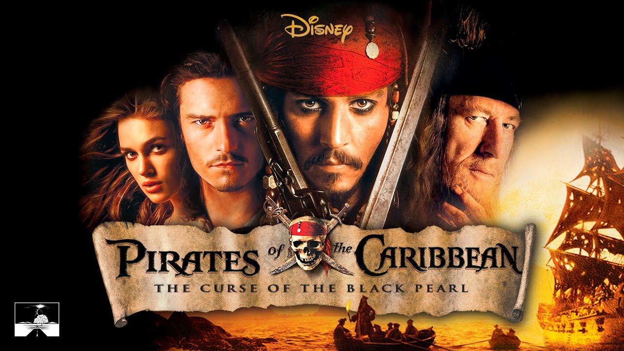 Opening To Pirates Of The Caribbean: The Curse Of The Black Pearl 2003 DVD (2024 Reprint)