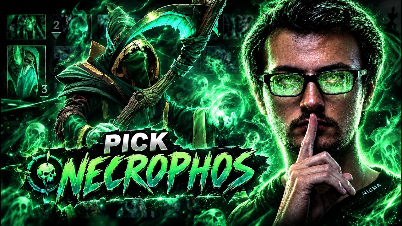 💚 MIRACLE- NECROPHOS CARRY = SUPER MAGIC! 😱🔥 UNSTOPPABLE!