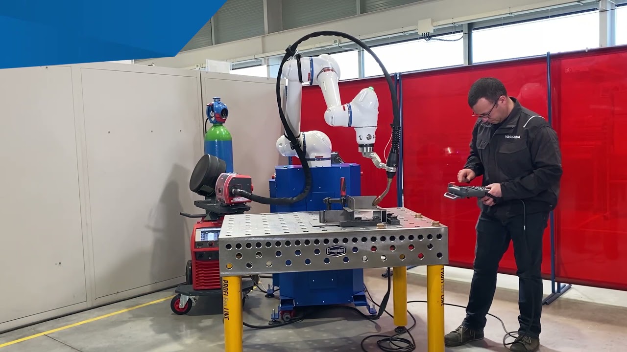Présentation station soudage robotisé collaboratif Weld4Me de Yaskawa