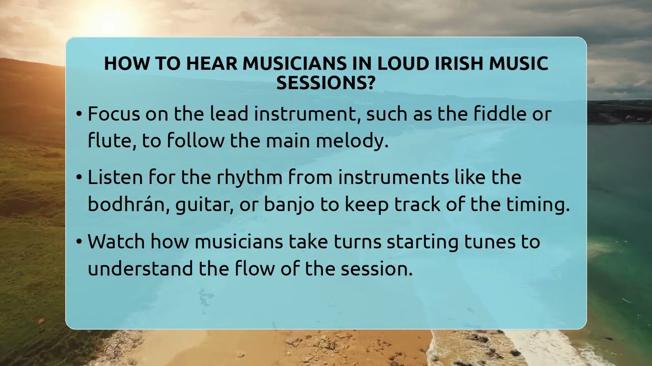 How To Hear Musicians In Loud Irish Music Sessions? - Discovering Ireland Now