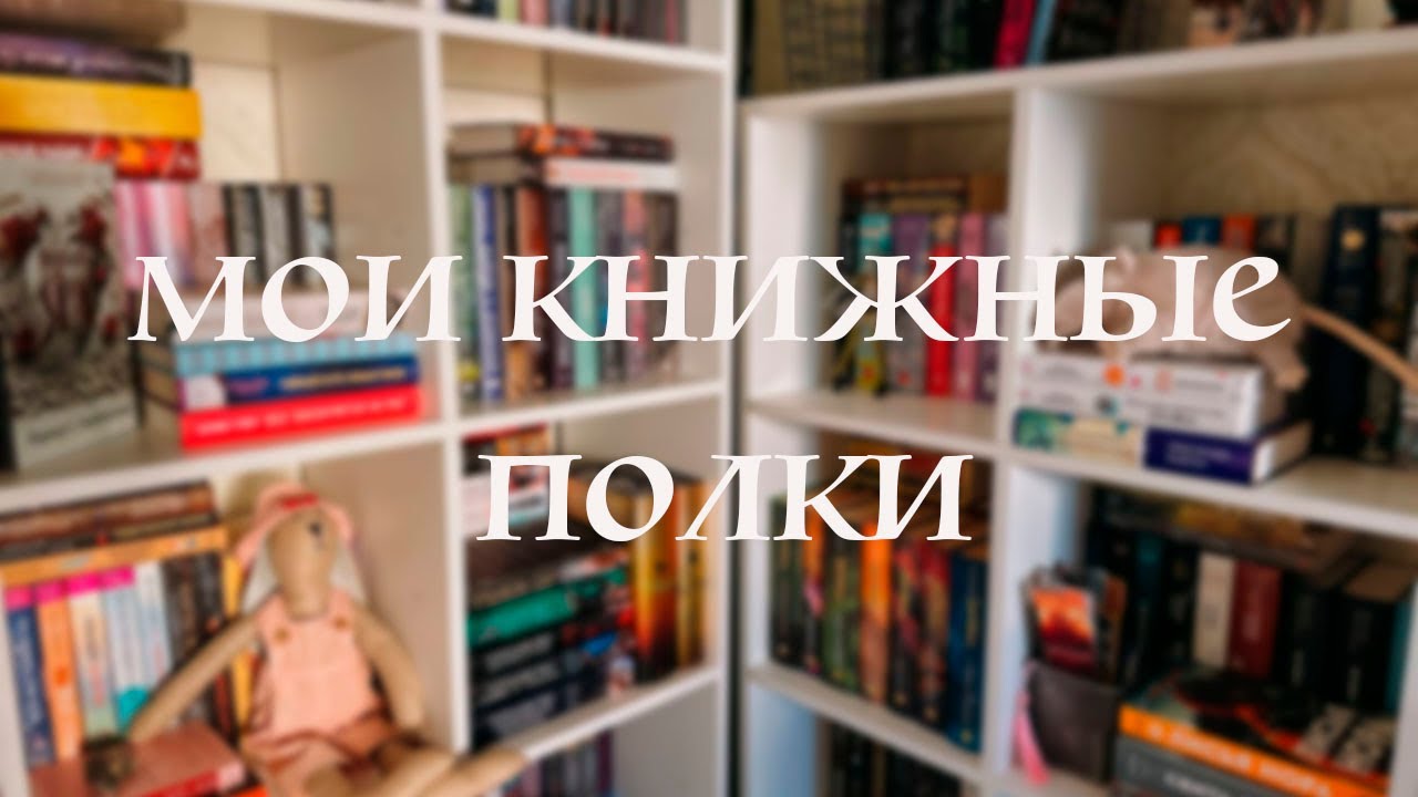 книжная перестановка и анхол 🤍 обзор моих книжных полок