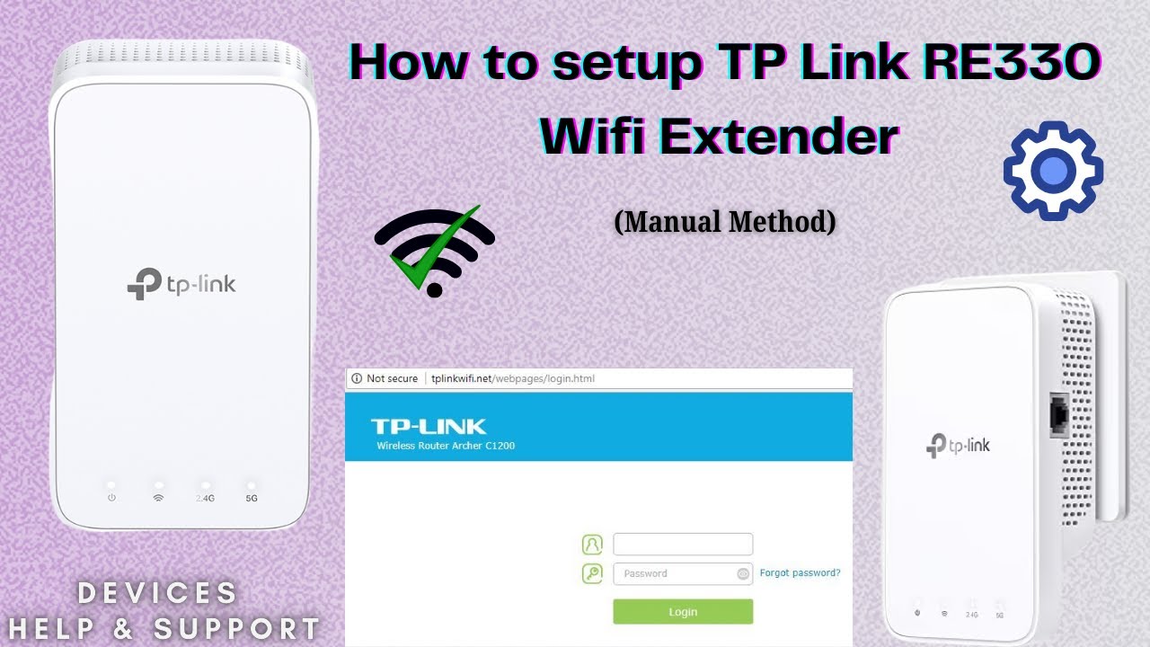 A Quick guide to setup TP Link RE330 Wifi Extender | TP Link RE330 Wifi Extender configuration
