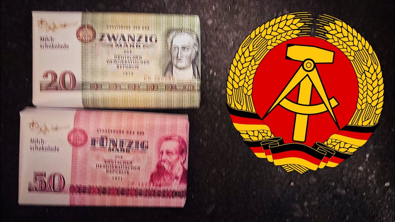 Adolar's DDR Speziale! Ostmark Schokolade. 