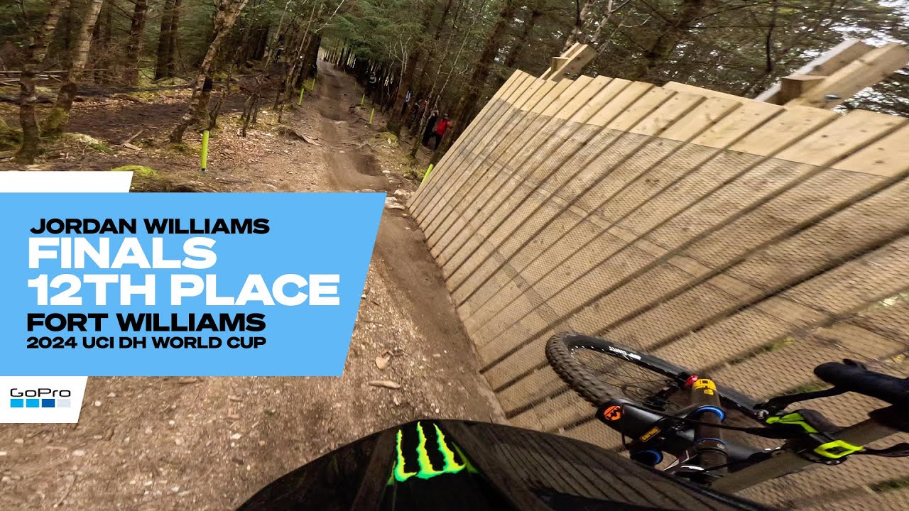GoPro: Jordan Williams - 12th Place FINALS - Men's Elite in Fort William - '24 UCI DH MTB World Cup