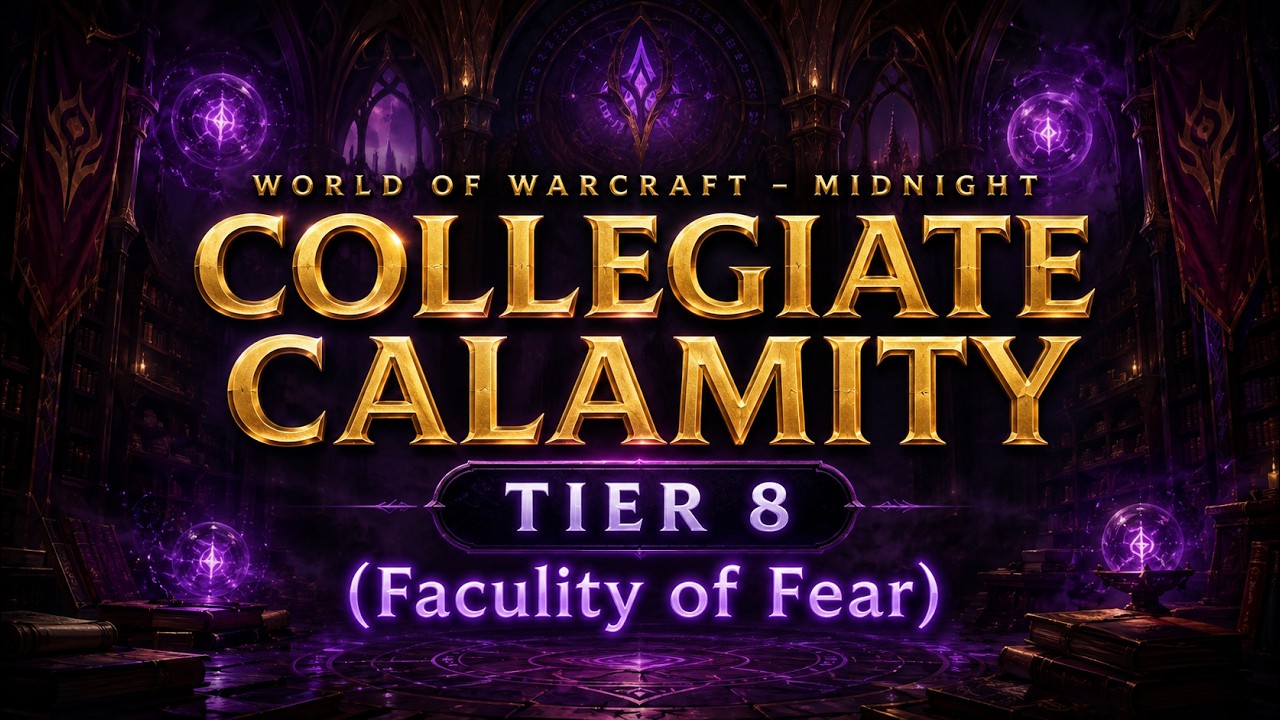 WoW Midnight Delve Guide: Collegiate Calamity - Tier 8 (Faculity of Fear)