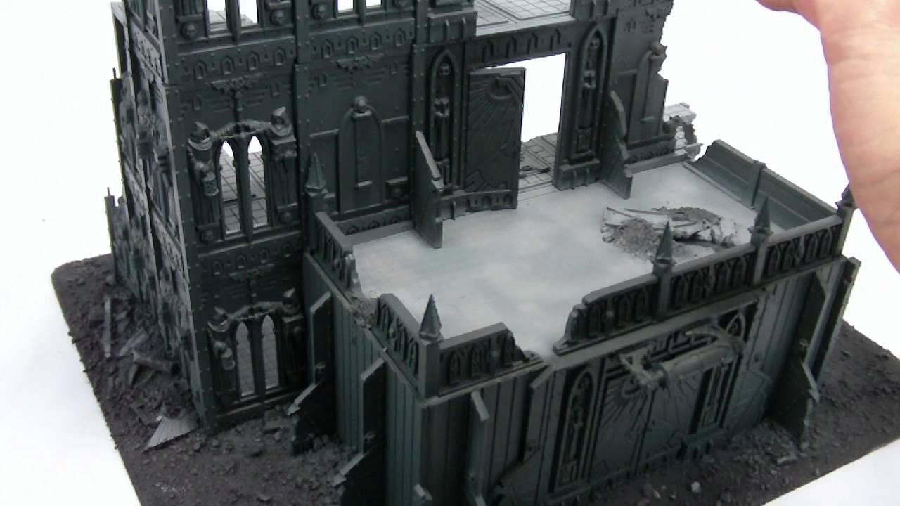 TerranScapes - Imperial Sector Terrain Project - WIP 4 - 40k