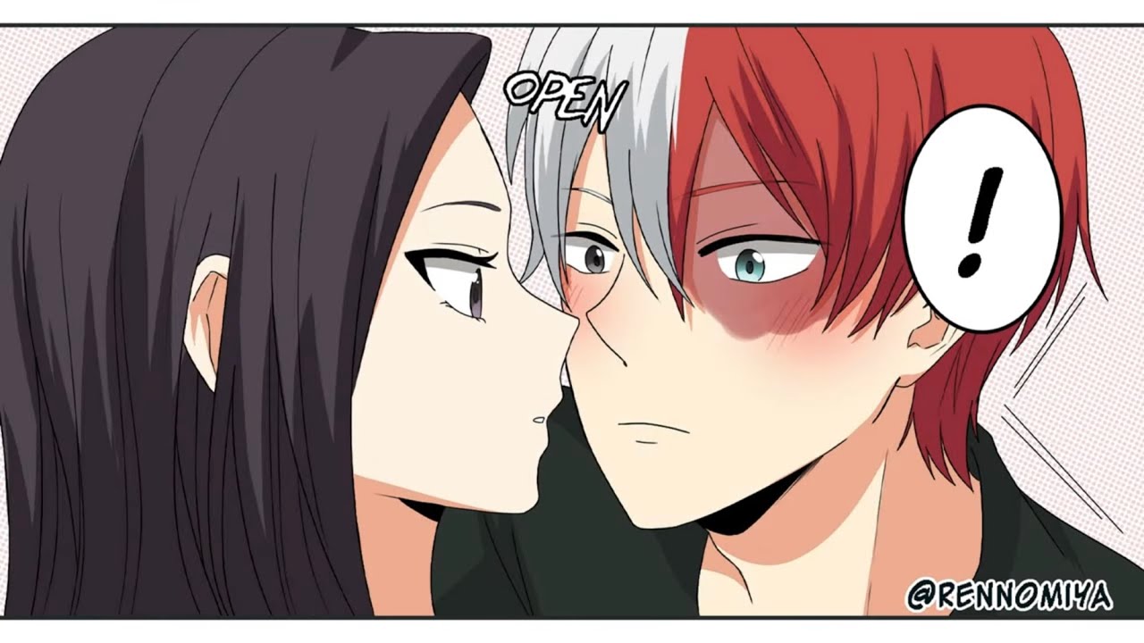 Un baiser ! : Shoto x Momo manga love story doujinshi FR