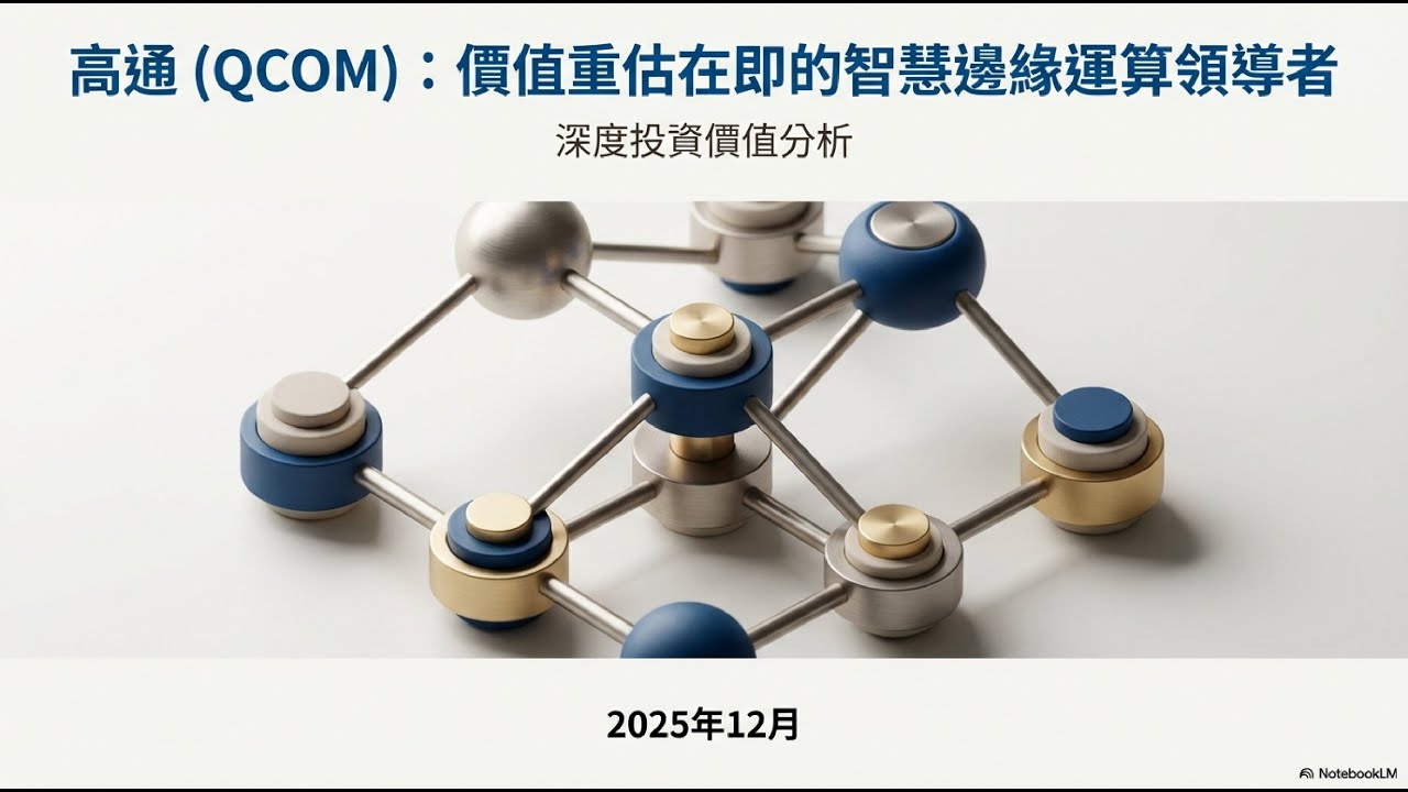 2025-12-23 高通 (QCOM) 不只是手機晶片！終端AI、智慧車訂單爆棚，市場為何嚴重「低估」它的價值？
