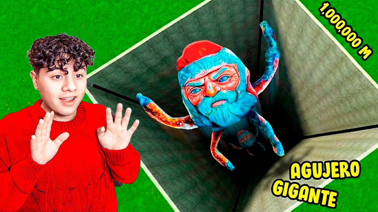 SOBREVIVI A GOO GOO GAGA  DENTRO DE UN AGUJERO GIGANTE?!