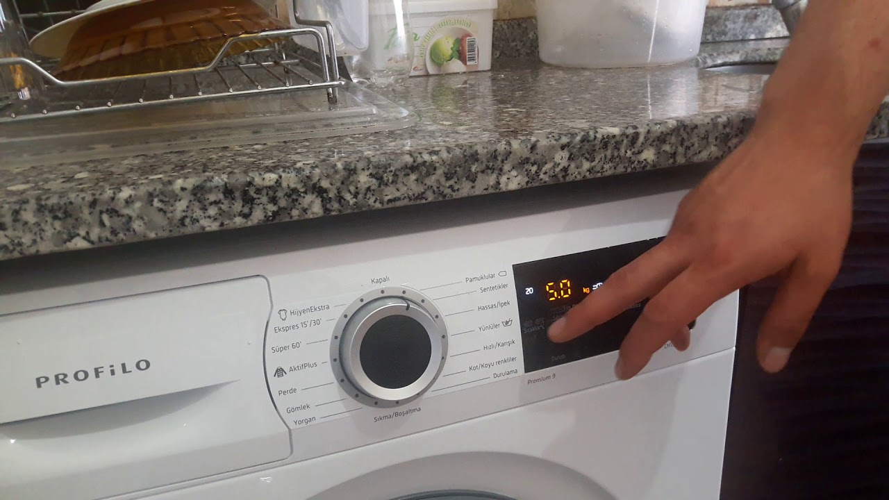 Profilo 9kg 1200 devir çamaşır makinesi