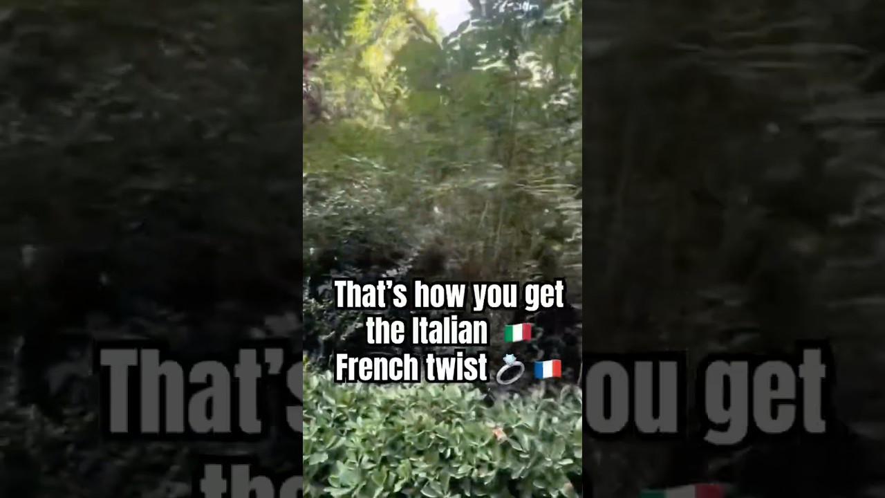 How do Italians #fitin with the #french #married #king #frenchtwist ooh ooh