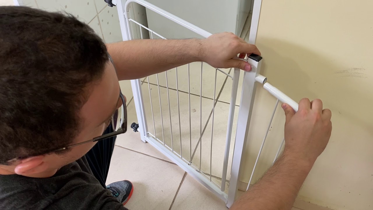 Como instalar portão tamanho padrão para cachorro