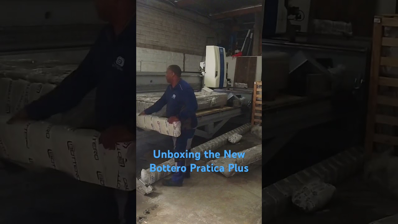 Unboxing CNC Bottero #bottero #cncmachine #machine #glass #cnc #robot