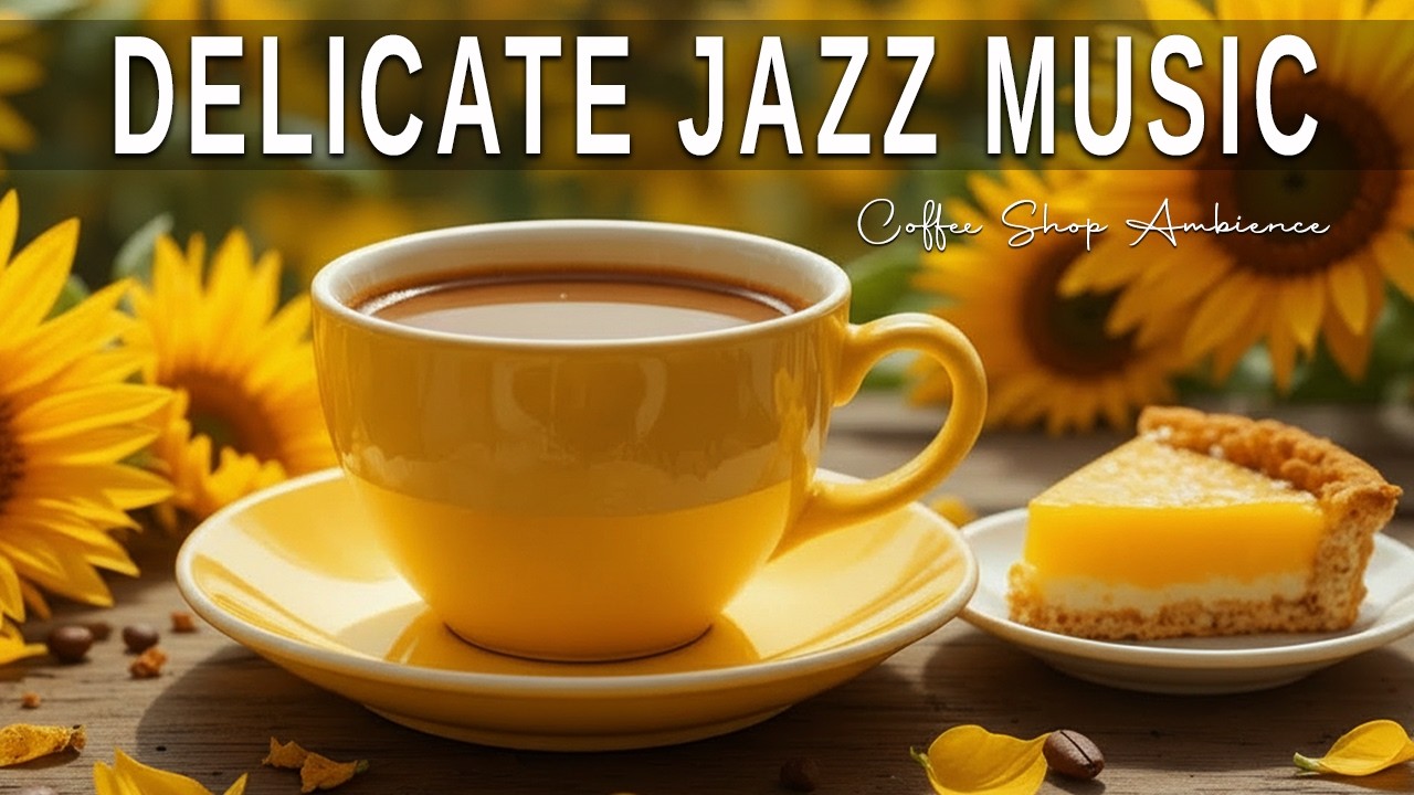Delicate Jazz Music ☕ Bossa Nova instrumental for Holiday, Studying and Work
