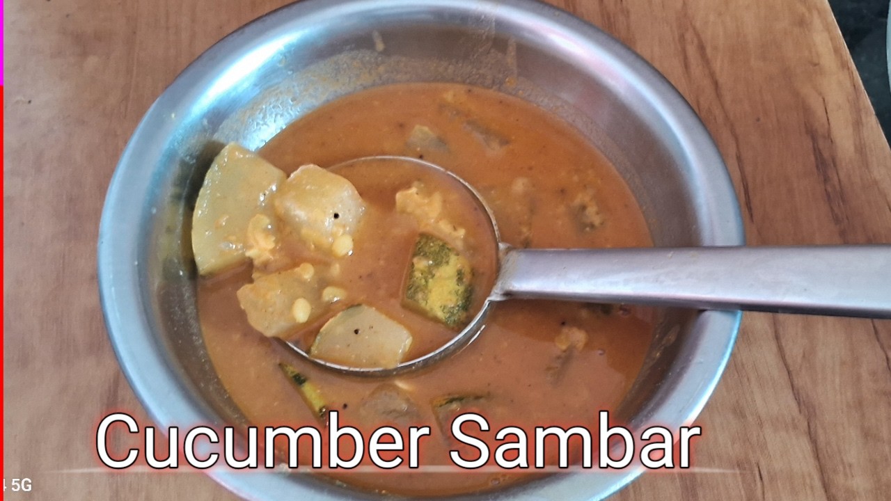 ರುಚಿಯಾದ ಮಂಗಳೂರು ಸೌತೆಕಾಯಿ ಸಾಂಬಾರ್‌ | Mangalore Southekayi/Cucumber Sambar Recipe  #cooking