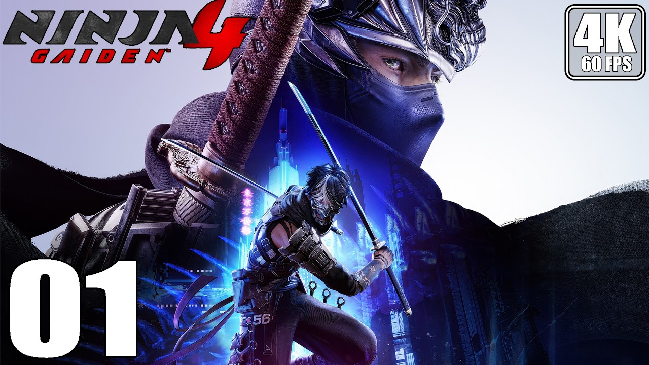 NINJA GAIDEN 4 - Gameplay Walkthrough - Part 01 - PC 4K 60 FPS