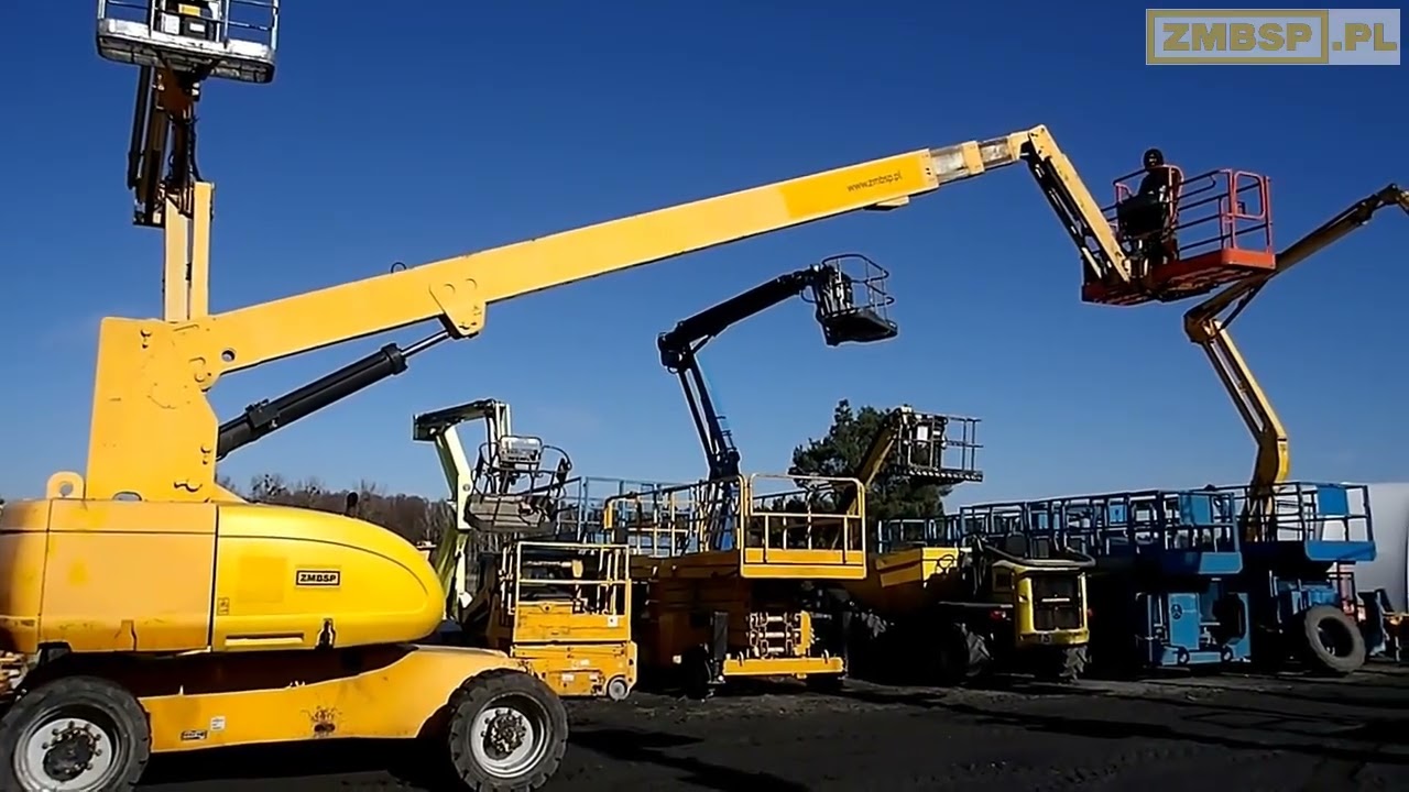 Podnośnik koszowy teleskopowy JLG 860SJ 4x4