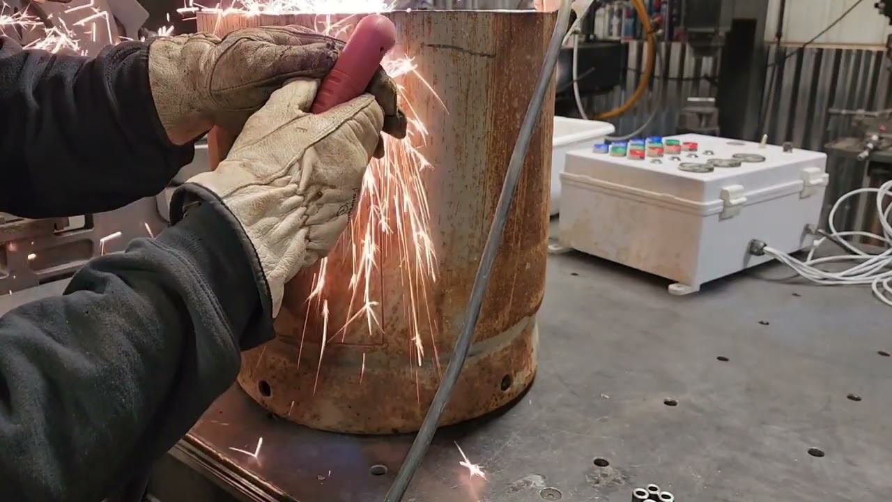 ULTIMATE WASTE OIL HEATER FROM SCRAP! With sand battery, ventilation and a control system (Part 1)