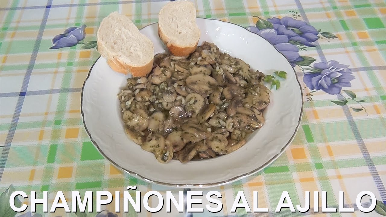 Champi&ntilde;ones al ajillo