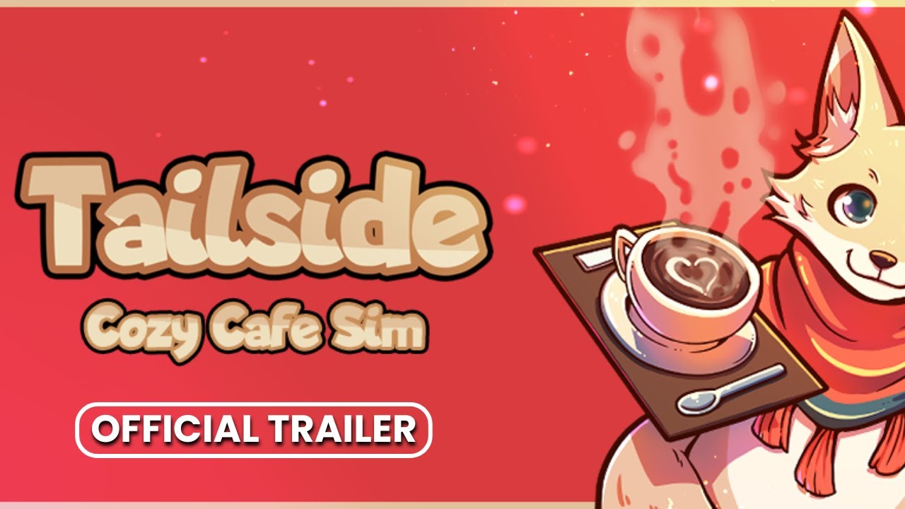 Tailside: Cozy Cafe Sim | BEST Indie Games Trailers